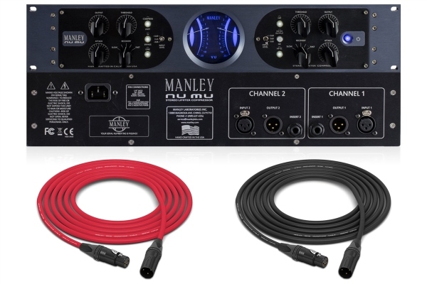 Manley Nu Mu | Dual Channel Tube/Solid-State Limiter/Compressor with Stereo Link