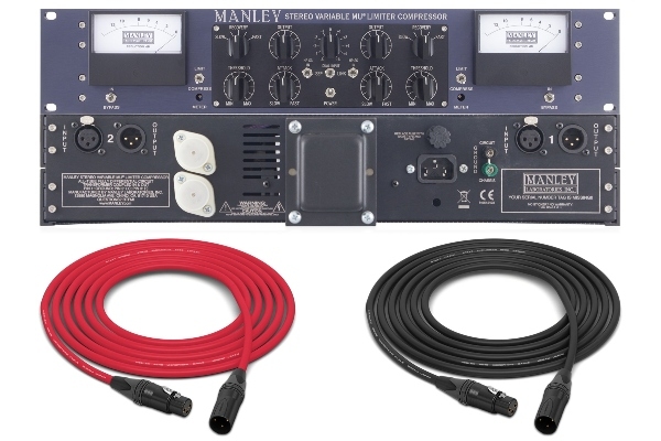 Manley Variable Mu | Stereo Compressor Limiter with T-Bar Mod