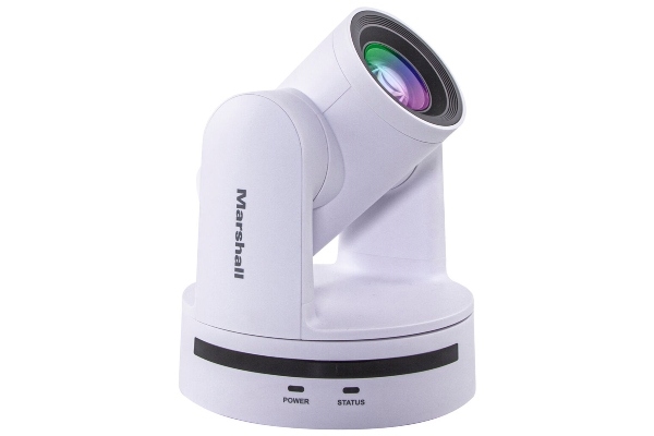 Marshall Electronics CV605 | Compact 3G-SDI/IP PTZ Camera with 5x Optical Zoom (White)
