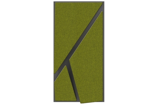 Mikodam Deta | Wall Panel | Box of 2 (Green Fabric)