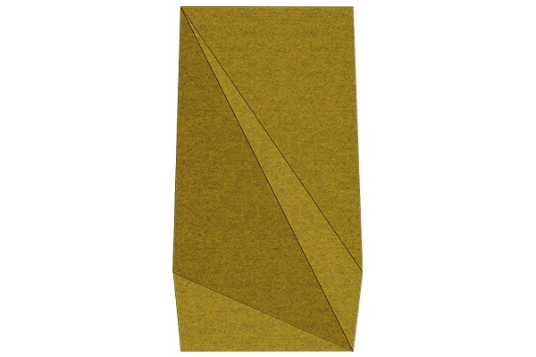 Mikodam Tora | Wall Panel (Yellow Fabric)