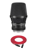 Neumann KK 104 U | Cardioid Condenser Capsule for Select Handheld Wireless Transmitters (Black)