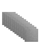 Primacoustic Broadway 2" Control Cube Acoustic Wall Panel 12-pack - Grey w/ Square Edge
