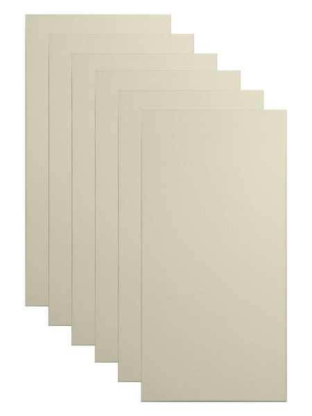 Primacoustic Broadway 2" Broadband Absorber Acoustic Wall Panel 6-pack - Beige w/ Square Edge