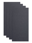 Primacoustic Broadway 3" Broadband Absorber Acoustic Wall Panel 4-pack - Black w/ Square Edge