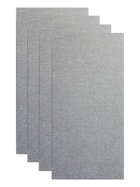 Primacoustic Broadway 3" Broadband Absorber Acoustic Wall Panel 4-pack - Grey w/ Square Edge