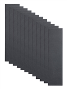 Primacoustic Broadway 2" Control Column Acoustic Wall Panel 12-pack - Black w/ Beveled Edge