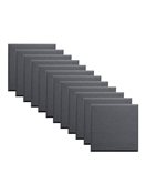 Primacoustic Broadway 2" Control Cube Acoustic Wall Panel 12-pack - Black w/ Beveled Edge