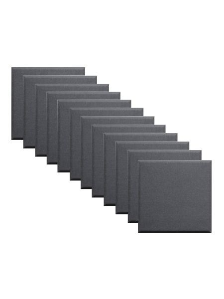 Primacoustic Broadway 2" Control Cube Acoustic Wall Panel 12-pack - Black w/ Beveled Edge