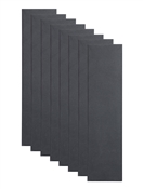 Primacoustic Broadway 3" Control Column Acoustic Wall Panel 8-pack - Black w/ Beveled Edge