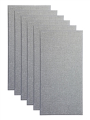 Primacoustic Broadway 3" Broadband Absorber Acoustic Wall Panel 4-pack - Grey w/ Beveled Edge