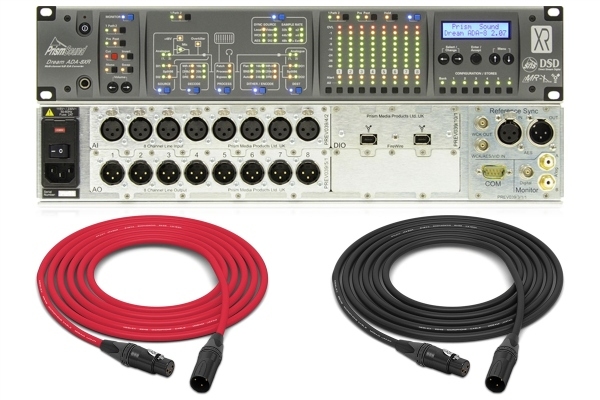 Prism Sound ADA-8XR AES PTHDX | 8 Channel AD and 8 Channel DA Converter w/ AES & Pro Tools HDX