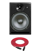 PSI Audio A14-M | Studio Compact Nearfield Powered Monitor | Single (Black)