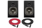 PSI Audio A17-M | Classic, Nearfield, Powered Monitor | Pair (Black)