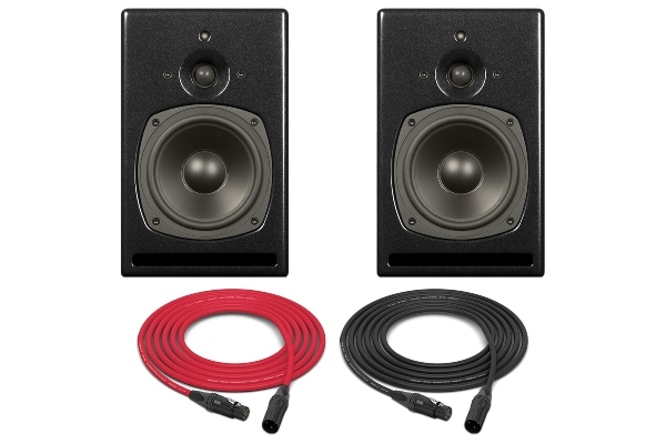 PSI Audio A17-M | Classic, Nearfield, Powered Monitor | Pair (Black)