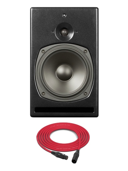 PSI Audio A21-M | High-Powered, Near to Mid Field Studio Monitor | Single (Black)