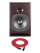 PSI Audio A21-M | High-Powered, Near to Mid Field Studio Monitor | Single (Red)