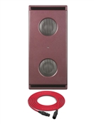 PSI Audio Sub A225-M | Dual 10" Powered Subwoofer (Red)