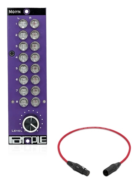 Purple Audio Moiyn | 500-Series 8x2 Summing Mixer