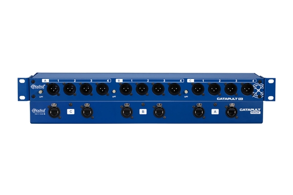 Radial Engineering Catapult Rack RX | 12-channel Cat 5/6 Analog Audio Snake