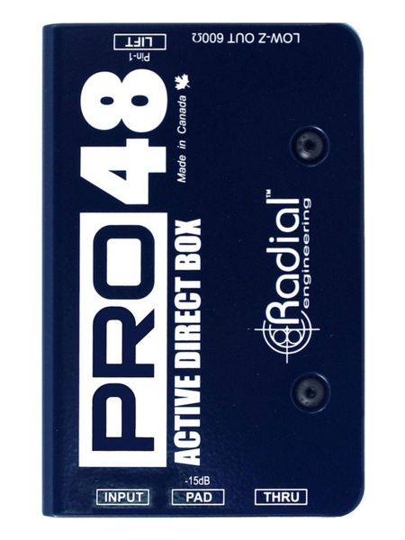 Radial Pro48 | Active Phantom Powered Direct Box