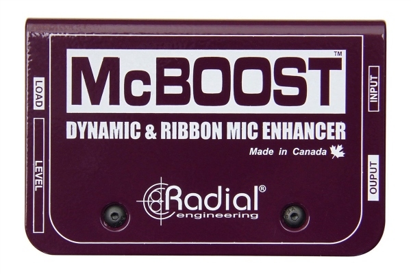 Radial McBoost | Dynamic and Ribbon Mic Enhancer