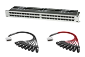 Configure Your Own Redco 96 Point TT & DB25 Patchbay with Custom Mogami & Neutrik Gold Cabling