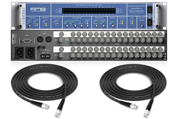 RME ADI-6432R BNC - Multi Mode | 2 x 64-Ch. MADI AES Converter