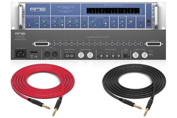 RME M-16 AD | 16-Channel High-End Analog to MADI/ADAT Converter