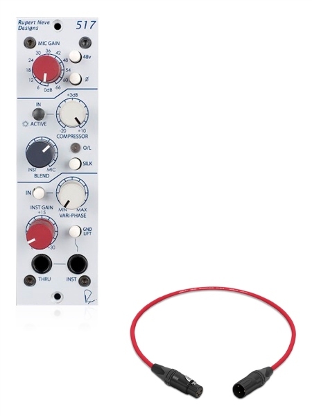 Rupert Neve Designs 517 | 500-Series Microphone Preamp & Compressor Module