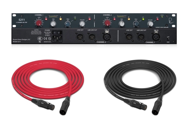 Rupert Neve Designs 5211 | Two Channel Microphone Preamplifier