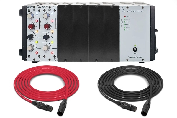 Rupert Neve Designs 500 Series Tracking Rig R6 Chassis w/ Two 511 Modules