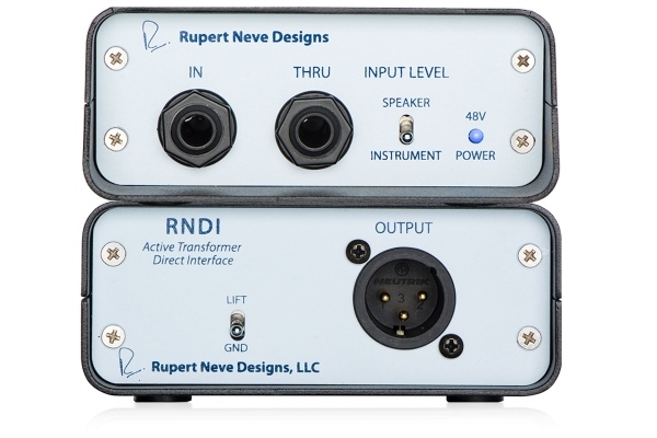 Rupert Neve Designs RNDI | Active Transformer Direct Interface