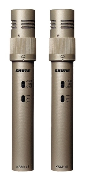 Shure KSM141/SL | Dual Pattern Condenser Microphone (Stereo)