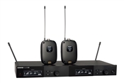 Shure SLXD14D | Dual-Channel Digital Wireless Bodypack System with No Mics (G58: 470 to 514 MHz)