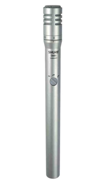 Shure SM81-LC | Instrument Microphone
