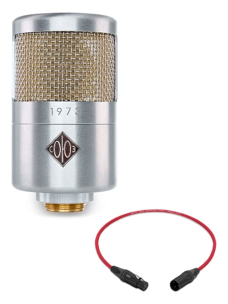 Soyuz 1973 Large Diaphragm FET Condenser Microphone | Polished Silver