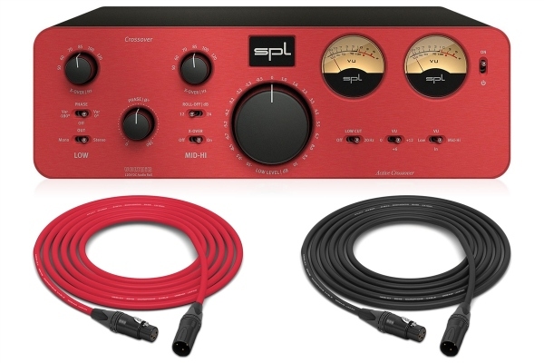 SPL Crossover | Active all-analog 2-way crossover (Red)