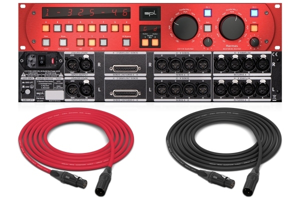 SPL HERMES | Mastering Router with dual Parallel Mix (Red)