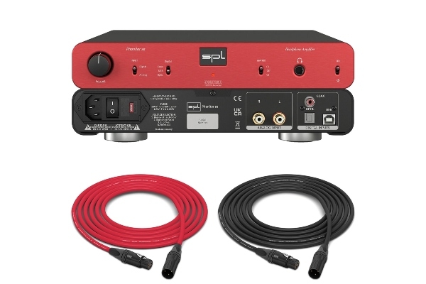 SPL Phonitor se | Headphone Amplifier with DAC (Red)