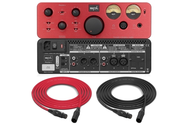 SPL Phonitor x | Headphone Amplifier and Preamplifier (Red)