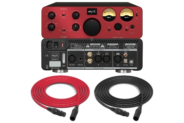 SPL Phonitor xe | Headphone Amplifier and DAC (Red)