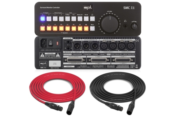 SPL SMC 7.1 | 7.1 Surround Monitor Controller (Black)