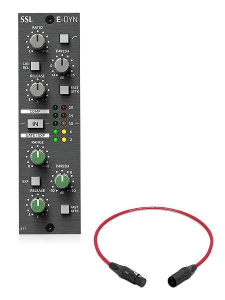 Solid State Logic E-Series Dynamics | 500-Series Compressor Module | MK2