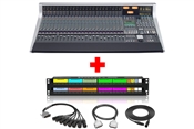 SSL AWS 924 Delta | 24 Channel Analog Workstation System with Patchbay & Cabling Package