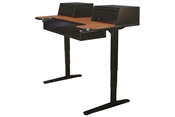 Sterling Modular Silhouette Sit-Stand Desk 61 Keys - Black