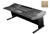 Sterling Modular Multi-Station Flat Center | 2 Bay Studio Desk | Natural Maple | Clear Satin Finish