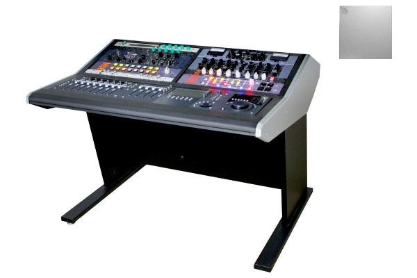 Sterling Modular Multi-Station Artist Series | 2 Bay Studio Desk | Brushed Aluminum