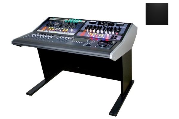 Sterling Modular Multi-Station Artist Series | 2 Bay Studio Desk | Basic Black