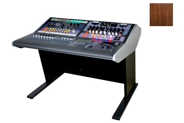 Sterling Modular Multi-Station Artist Series | 2 Bay Studio Desk | Sapele Hardwood | Dark (Walnut) Stain